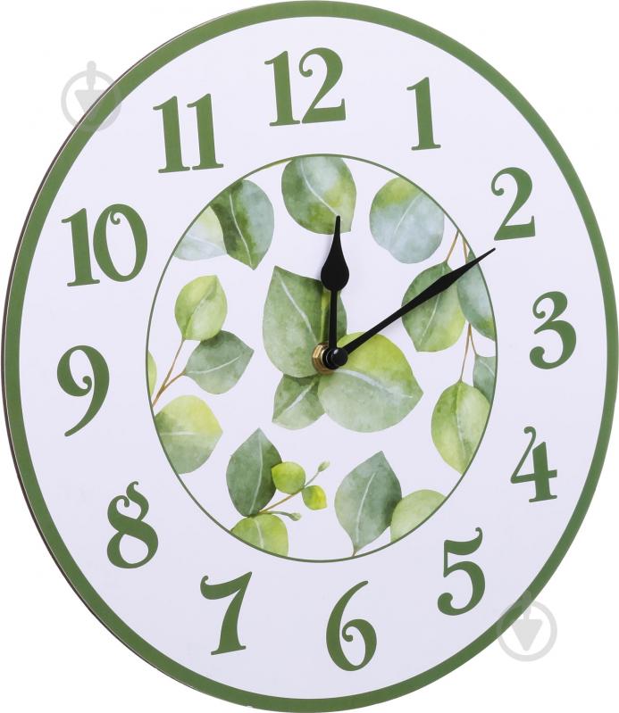 Часы настенные Листья 2 - фото 2