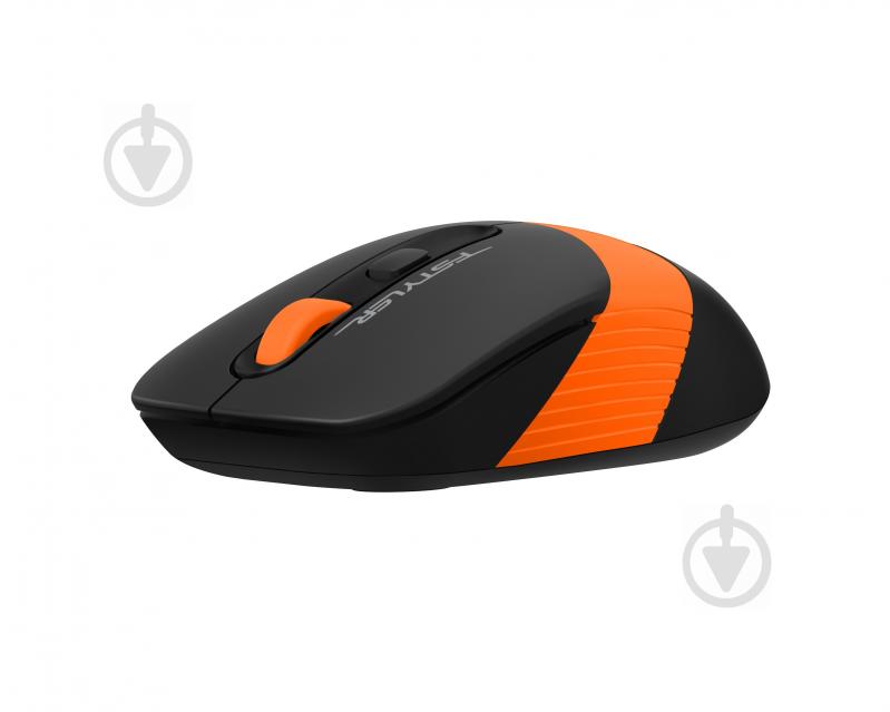 Мышка A4Tech бесшумная Fstyler FG10S (Orange) orange - фото 4