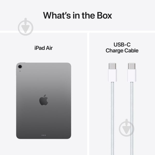 Планшет Apple IPad Air 2025 11" 8/128GB Wi-Fi space grey (MC9W4TY/A) - фото 10