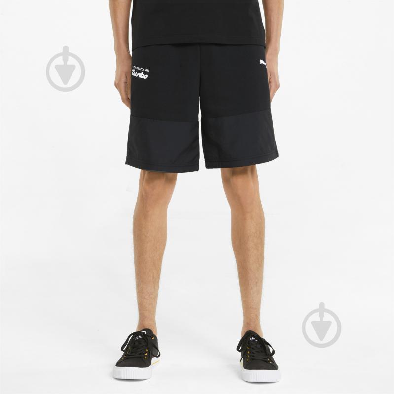 Шорти Puma PL Sweat shorts 53377601 р. S чорний - фото 1