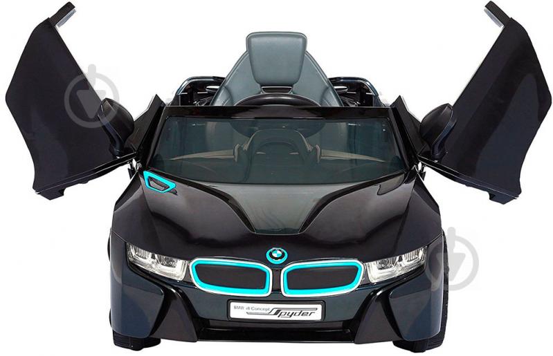 Электромобиль Rollplay BMW i8 Spyder RC черный 32242 - фото 3