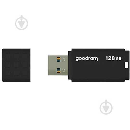 Флеш-пам'ять USB Goodram 128 ГБ USB 3.0 black (UME3-1280K0R11) - фото 2