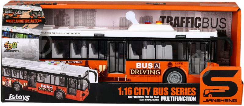 Автобус Jian Sheng Toys JS120A 1:16 - фото 1