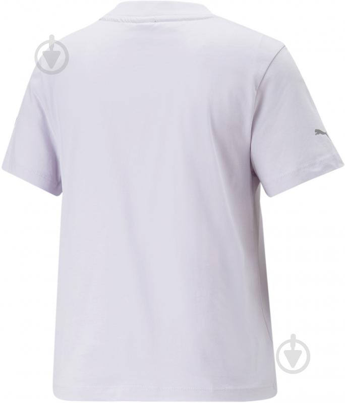 Футболка Puma FERRARI STYLE TEE WOMEN 53578217 р.M фиолетовый - фото 2