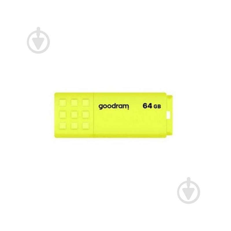 Флеш-пам'ять USB Goodram 64 ГБ USB 2.0 yellow (UME2-0640Y0R11) - фото 3