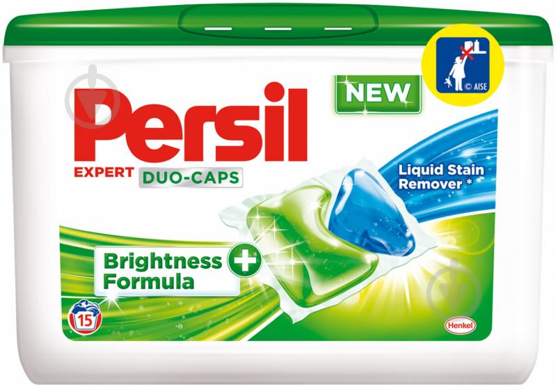 Капсули для машинного прання Persil Duo-Caps Expert 15 шт. - фото 1