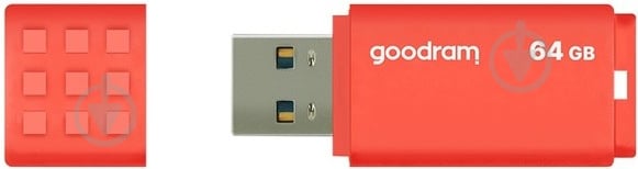 Флеш-пам'ять USB Goodram 64 ГБ USB 3.0 orange (UME3-0640O0R11) - фото 1