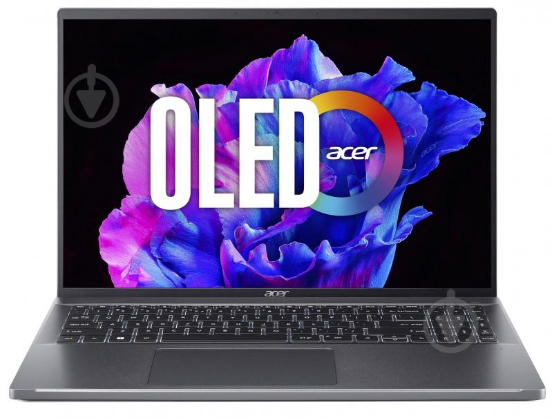 Ноутбук Acer Swift Go 16 SFG16-71 16" (NX.KFGEU.002) steel gray - фото 1