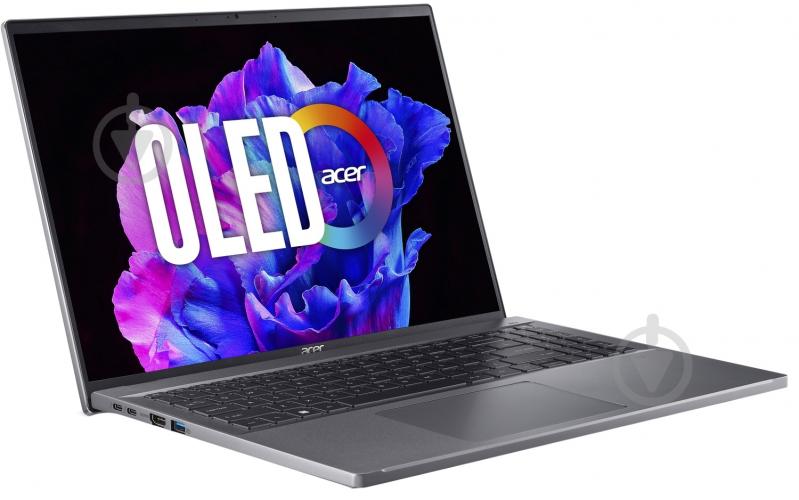 Ноутбук Acer Swift Go 16 SFG16-71 16" (NX.KFGEU.002) steel gray - фото 2