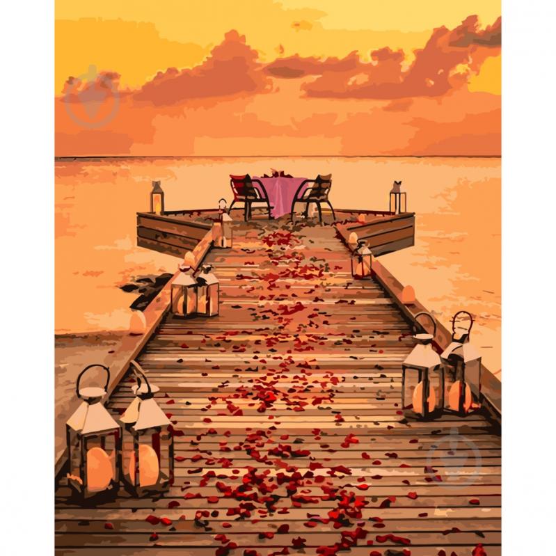 Набір для розпису за номерами Strateg Пейзаж 40х50 см - фото 4 Набір для розпису за номерами Strateg Пейзаж 40х50 см - фото 4