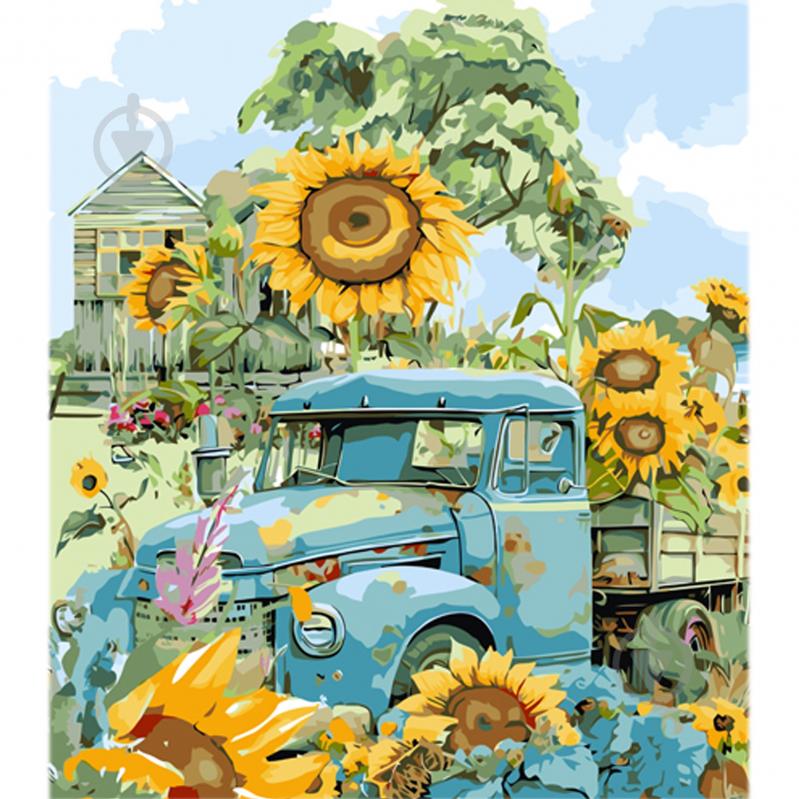 Набір для розпису за номерами Strateg Пейзаж 40х50 см - фото 3 Набір для розпису за номерами Strateg Пейзаж 40х50 см - фото 3