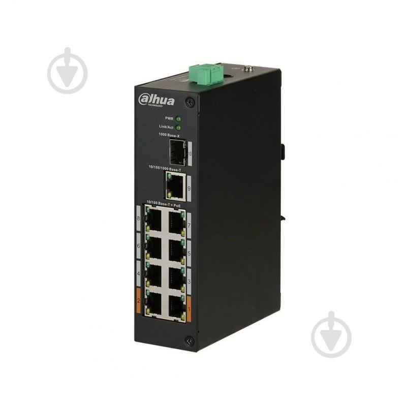 Комутатор некерований Dahua PFS3110-8ET-96 - фото 1 Комутатор некерований Dahua PFS3110-8ET-96 - фото 1
