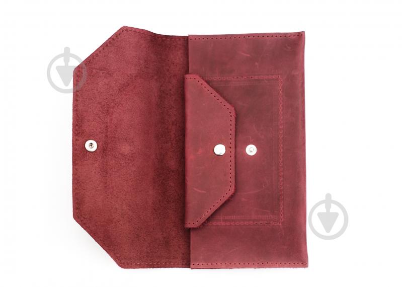 Кошелек женский Shiynik Ruby бордовый - фото 2