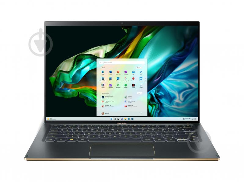 Ноутбук Acer Swift 14 SF14-71T-76GE 14" (NX.KEREU.004) mist green - фото 7