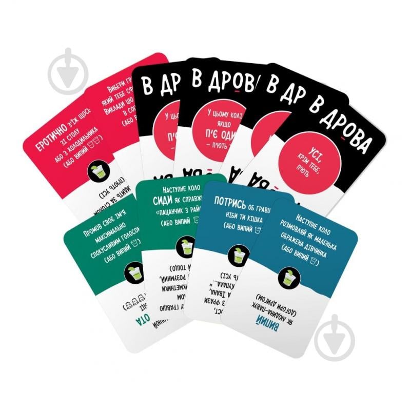 Гра настільна SHANTOU YISHENG «В дрова 18+» 2288_C - фото 6 Гра настільна SHANTOU YISHENG «В дрова 18+» 2288_C - фото 6