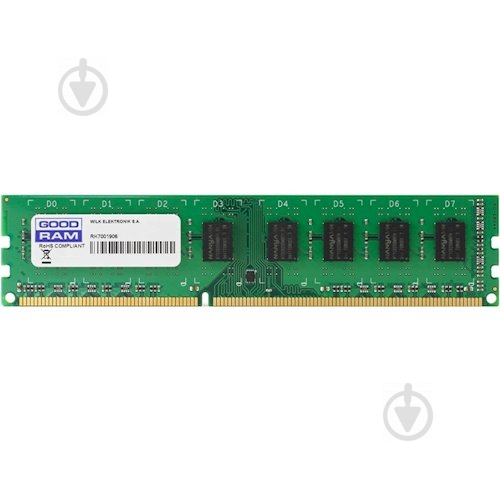 Оперативна пам'ять Goodram DDR4 SDRAM 8 GB (1x8GB) 2666 MHz (GR2666D464L19S/8G) - фото 1