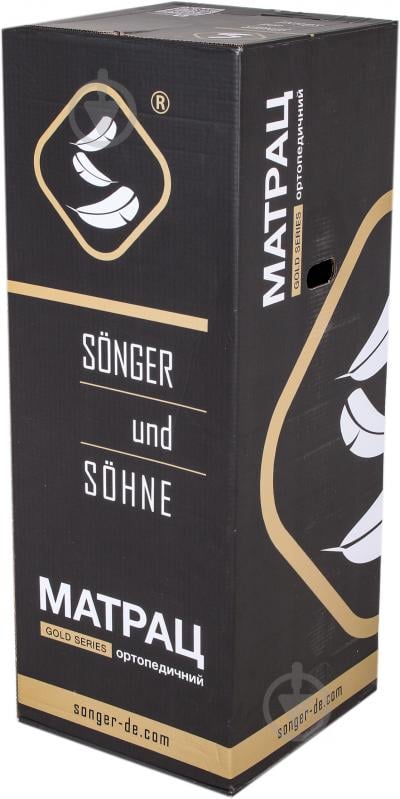Матрас Gold Sonnig ортопедический в коробке и вакуумной упаковке Songer und Sohne 80x190 см - фото 3