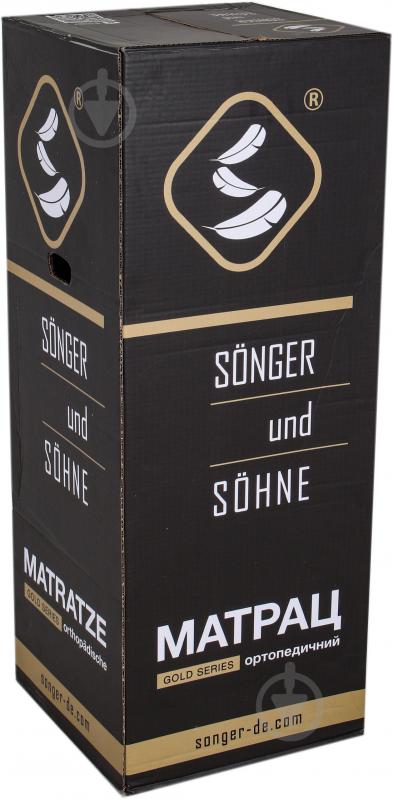 Матрас Gold Sonnig ортопедический в коробке и вакуумной упаковке Songer und Sohne 80x190 см - фото 10