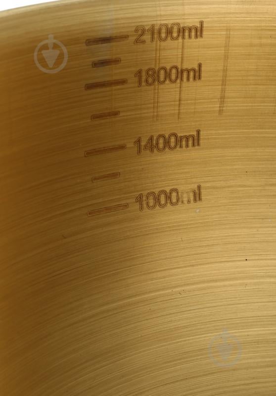 Миска Flamberg Premium 22 см 2,1 л золотой - фото 6 Миска Flamberg Premium 22 см 2,1 л золотой - фото 6