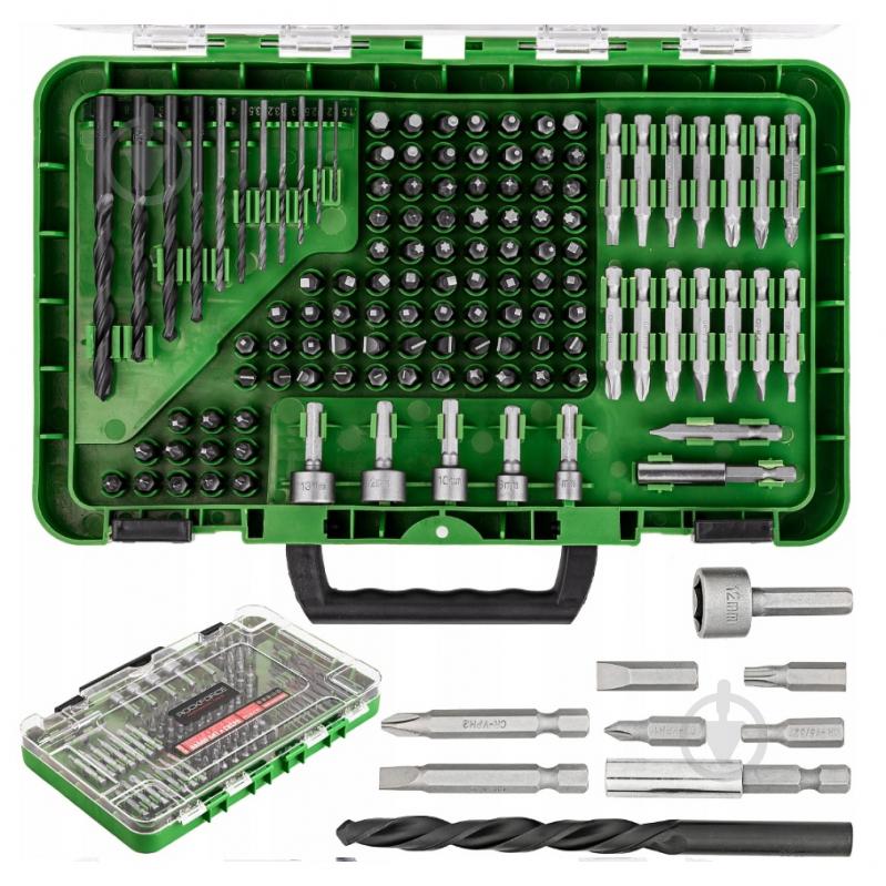Набор бит и сверл Forsage в пластиковом футляре 120 шт. RF-10120 - фото 2