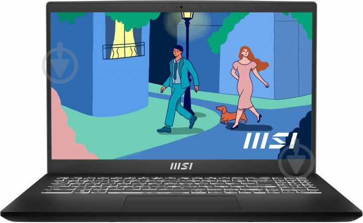 Ноутбук MSI Modern 15,6" (MODERN_15_B12M-298XUA) black - фото 1