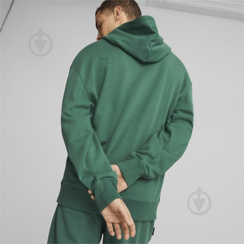 Джемпер Puma DOWNTOWN GRAPHIC HOODIE TR 53824437 р. XXL зелений - фото 5