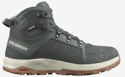 Ботинки Salomon OUTCHILL TS CSWP L47328100 р.42 зеленый - фото 1