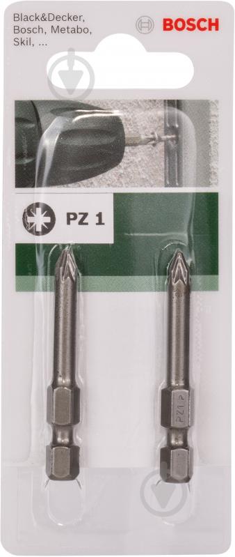 Бита Bosch PZ1x49 мм 2 шт. - фото 2 Бита Bosch PZ1x49 мм 2 шт. - фото 2
