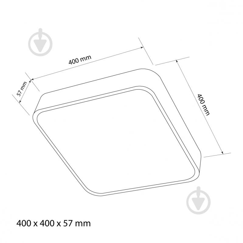 Светильник потолочный LED CONCEPT AVOCA LC S4055 68 Вт черный 2800-6000+RGB К - фото 4