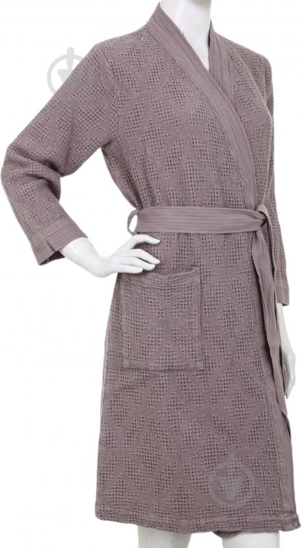 Халат жіночий Antonio Pereira Lyon р. М пудровий - фото 2 Халат жіночий Antonio Pereira Lyon р. М пудровий - фото 2