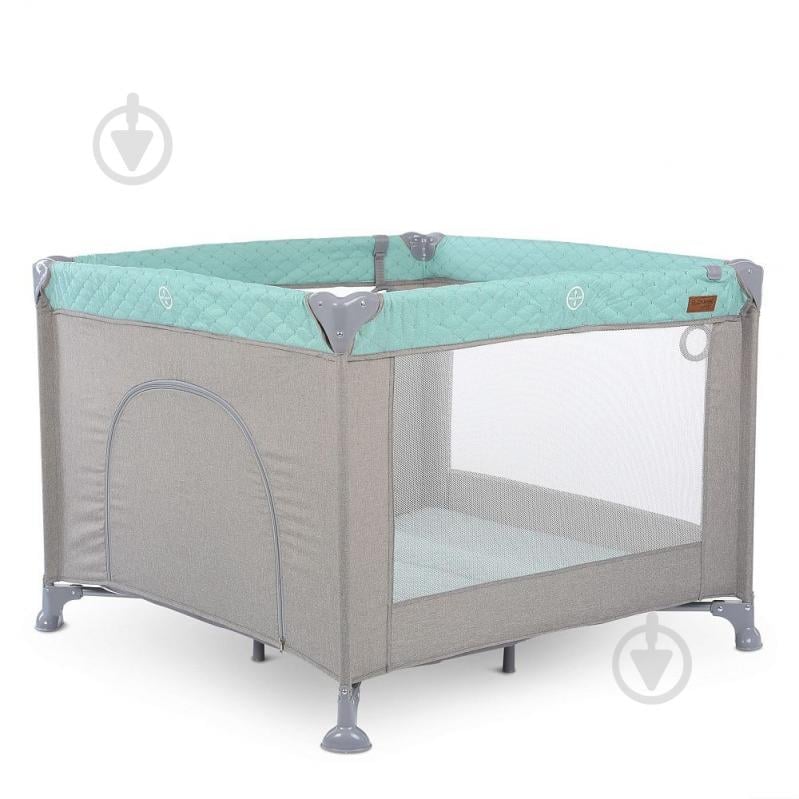 Манеж детский El Camino ME 1097 Mint Gray - фото 1