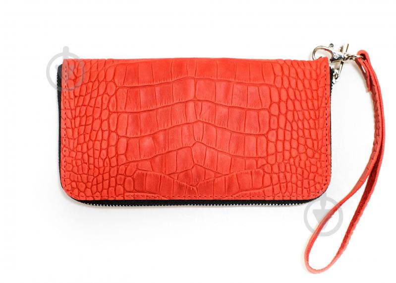 Кошелек Shiynik Zipper красный - фото 1