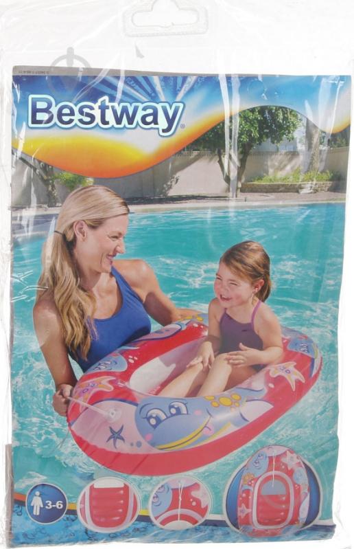 Лодочка Bestway в ассортименте 102х69 см - фото 2 Лодочка Bestway в ассортименте 102х69 см - фото 2
