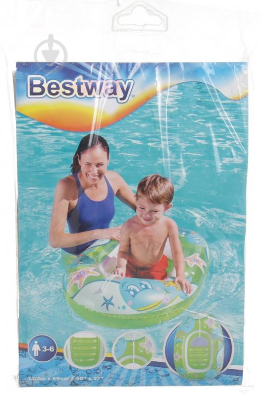 Лодочка Bestway в ассортименте 102х69 см - фото 1 Лодочка Bestway в ассортименте 102х69 см - фото 1