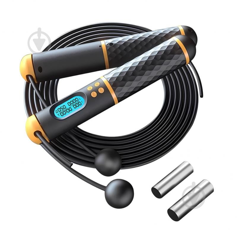 Скакалка EasyFit SmartRope 3 м (бездротова) - фото 1 Скакалка EasyFit SmartRope 3 м (бездротова) - фото 1