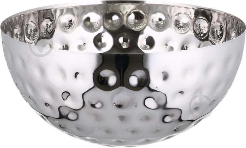 Блюдо сервировочное Inari Silver 30 см MET-401BH-XL - фото 1