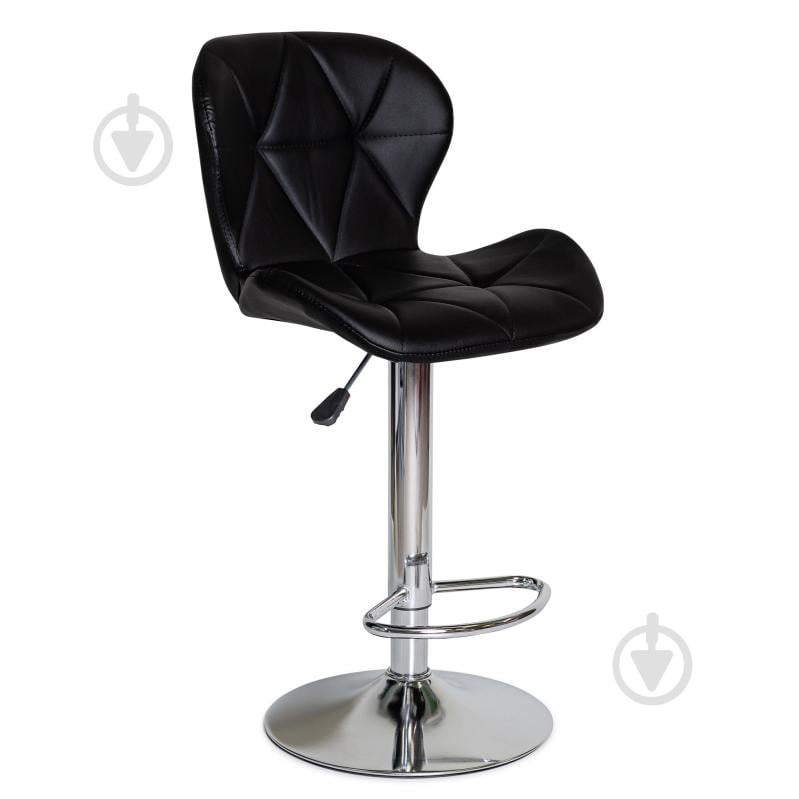 Стул барный Hommex Martini хром / черный - фото 1