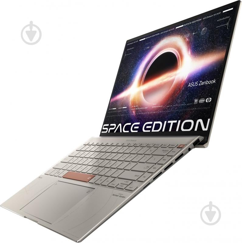 Ноутбук Asus Zenbook 14X Space Edition UX5401ZAS-KN027X 14" (90NB0WV7-M00AT0) titanium - фото 7