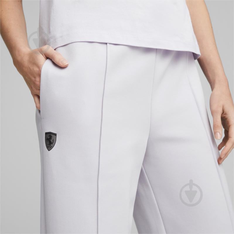 Брюки Puma FERRARI STYLE PANTS WOMEN 53833707 р. S фиолетовый - фото 4