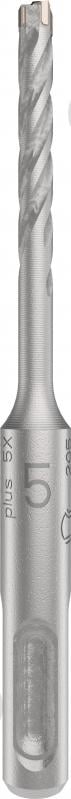Бур Bosch SDS-plus 5x90 мм 110 мм 2608833771 - фото 1