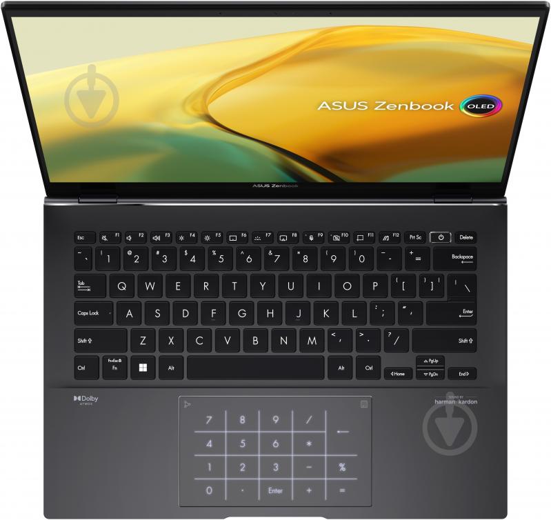 Ноутбук Asus Zenbook 14 UM3402YA-KM191W 14" (90NB0W95-M012K0) jade black - фото 5