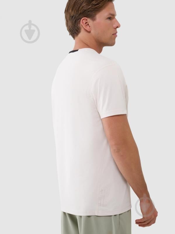 Футболка 4F TSHIRT FNK M1215 4FWSS25TFTSM1215-12S р.S бежевий - фото 2