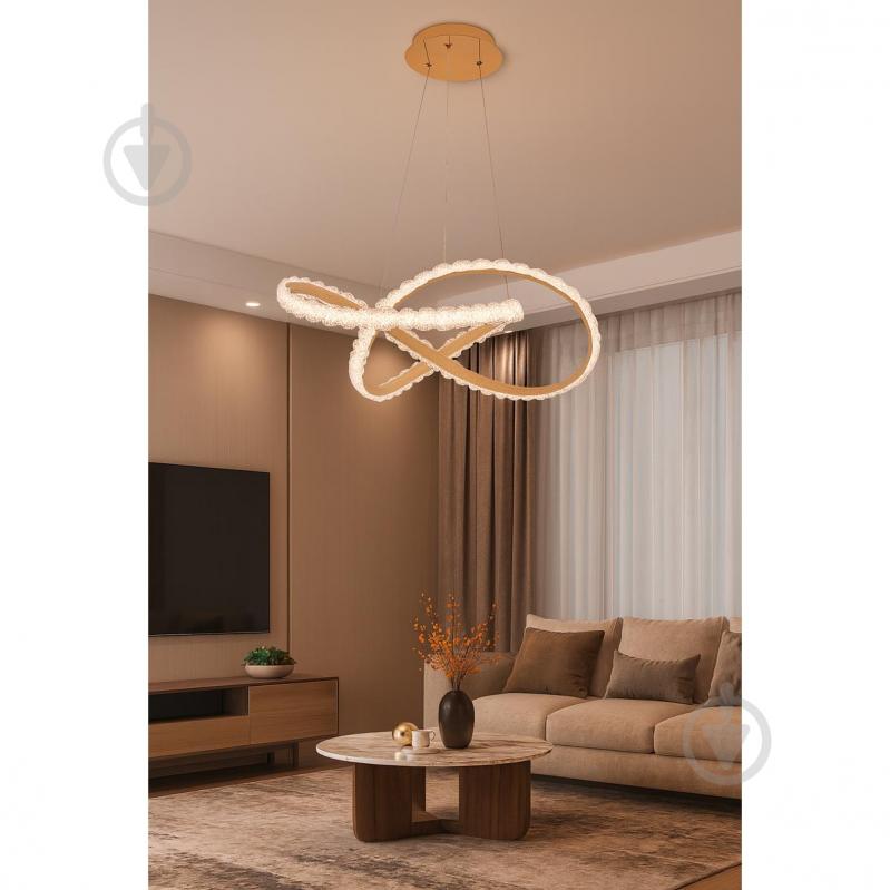 ВИТРИНА! Люстра LIGHT SET MARIYA LED PL gold - фото 3
