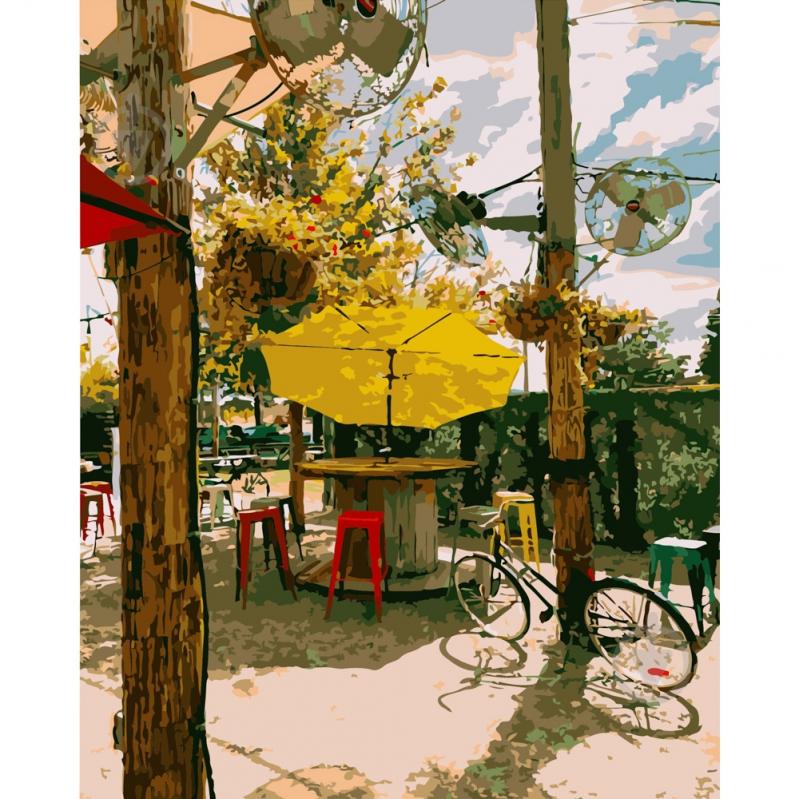 Набір для розпису за номерами Strateg Пейзаж 30х40 см - фото 2 Набір для розпису за номерами Strateg Пейзаж 30х40 см - фото 2