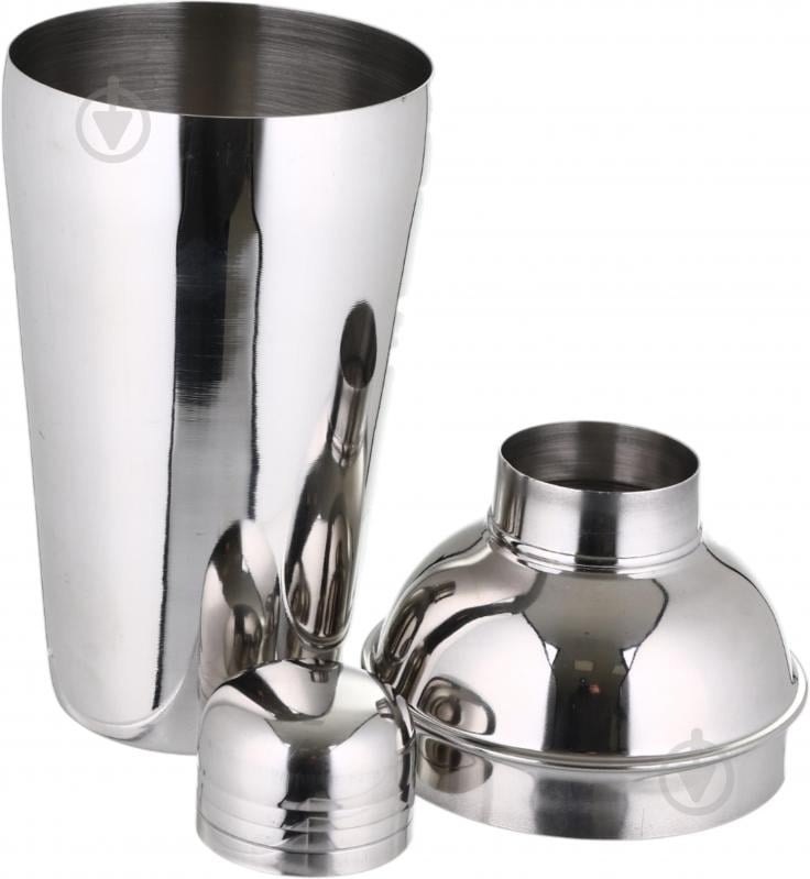 Шейкер для коктейля Inari Silver 550 мл MEB-622-CS - фото 2
