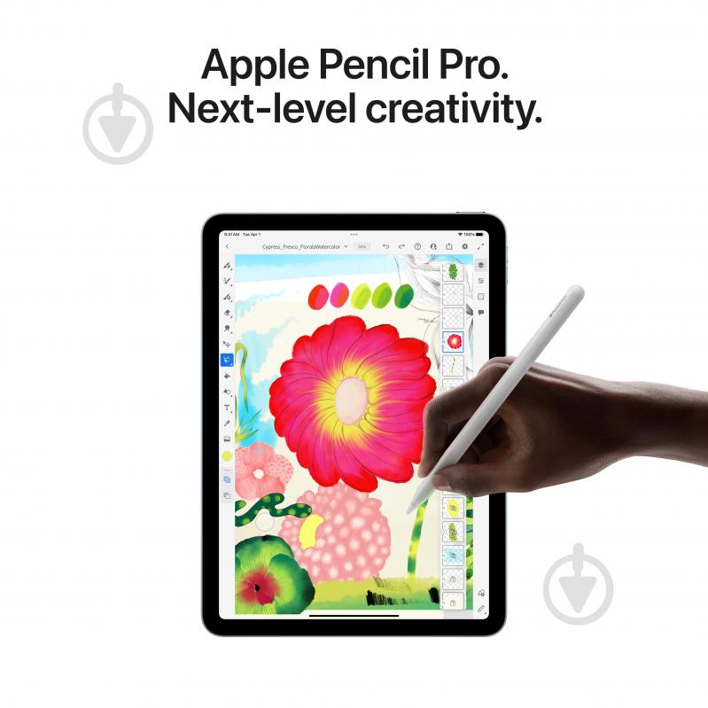 Планшет Apple iPad Air 2025 13" 8/128GB Wi-Fi + Cellular starlight (MCJ34TY/A) - фото 6