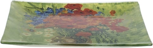 Блюдо квадратное Viva Papaver 20х20 см - фото 2