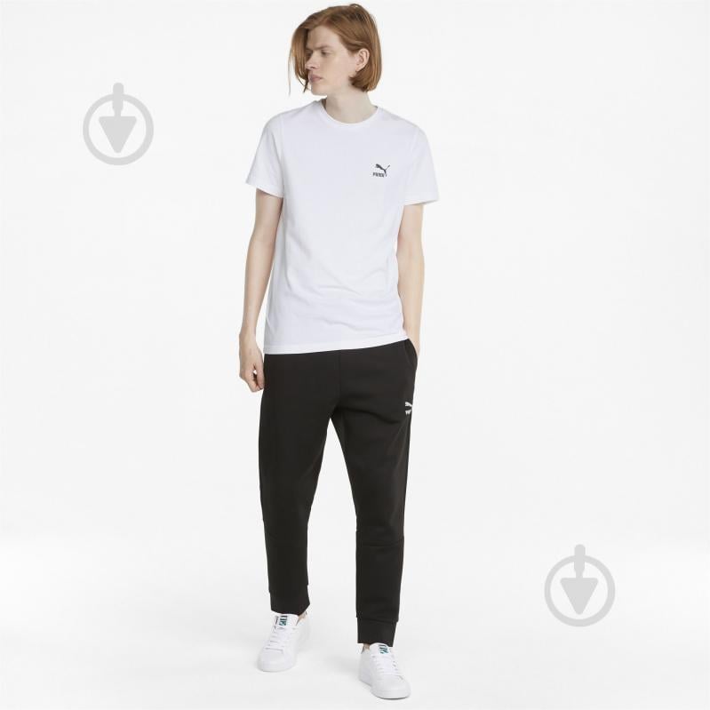 Футболка Puma Classics Slim Tee 53150502 р.M белый - фото 3