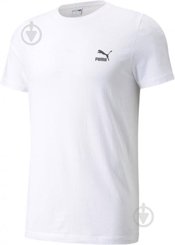 Футболка Puma Classics Slim Tee 53150502 р.M белый - фото 4