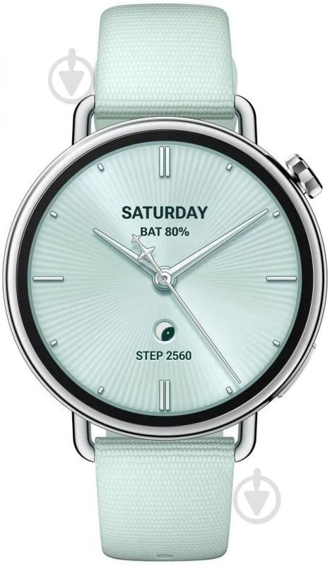 Смарт-годинник Xiaomi Watch S4 41 мм Fluororubber Strap Mint Green (1166773) (1166773) - фото 2 Смарт-годинник Xiaomi Watch S4 41 мм Fluororubber Strap Mint Green (1166773) (1166773) - фото 2